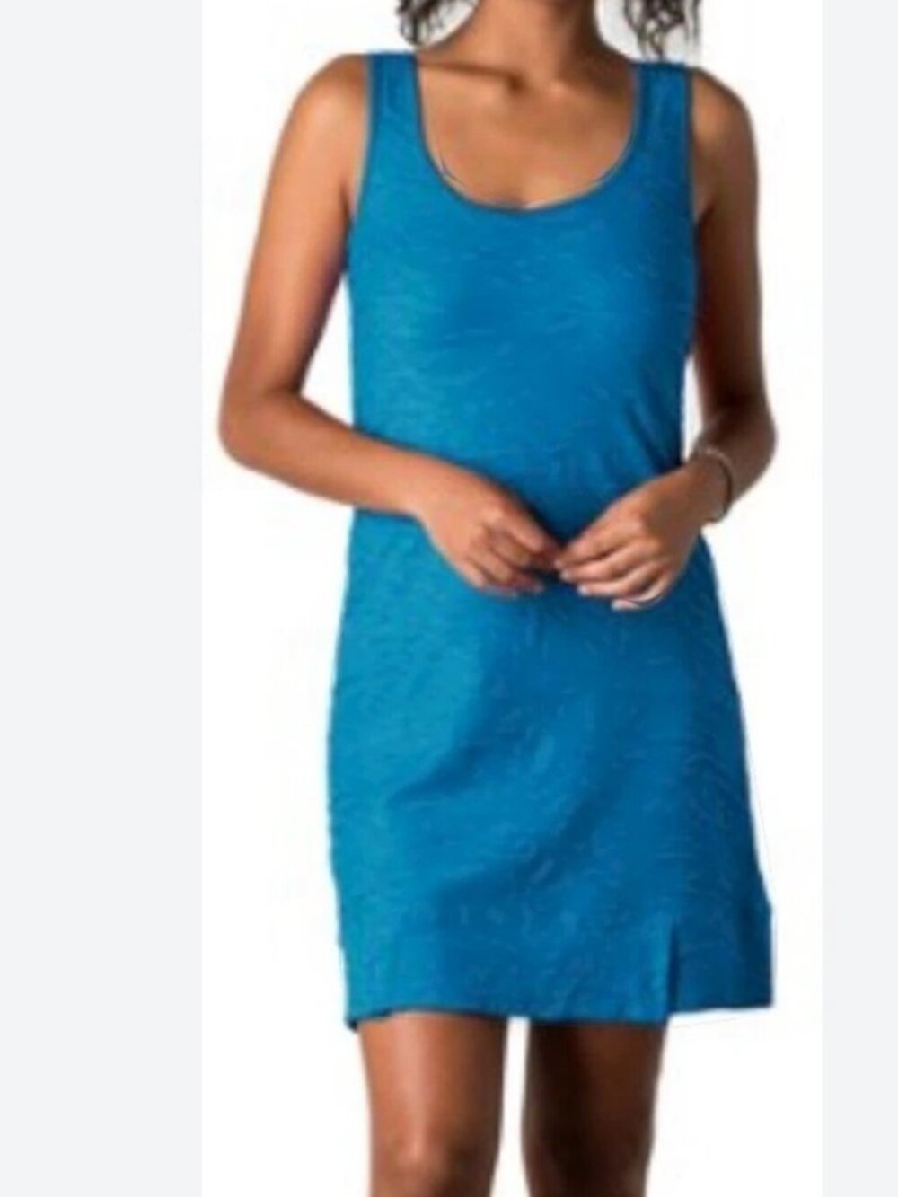 Toad & Co Samba Wave Tank Dress in Blue - Size Small